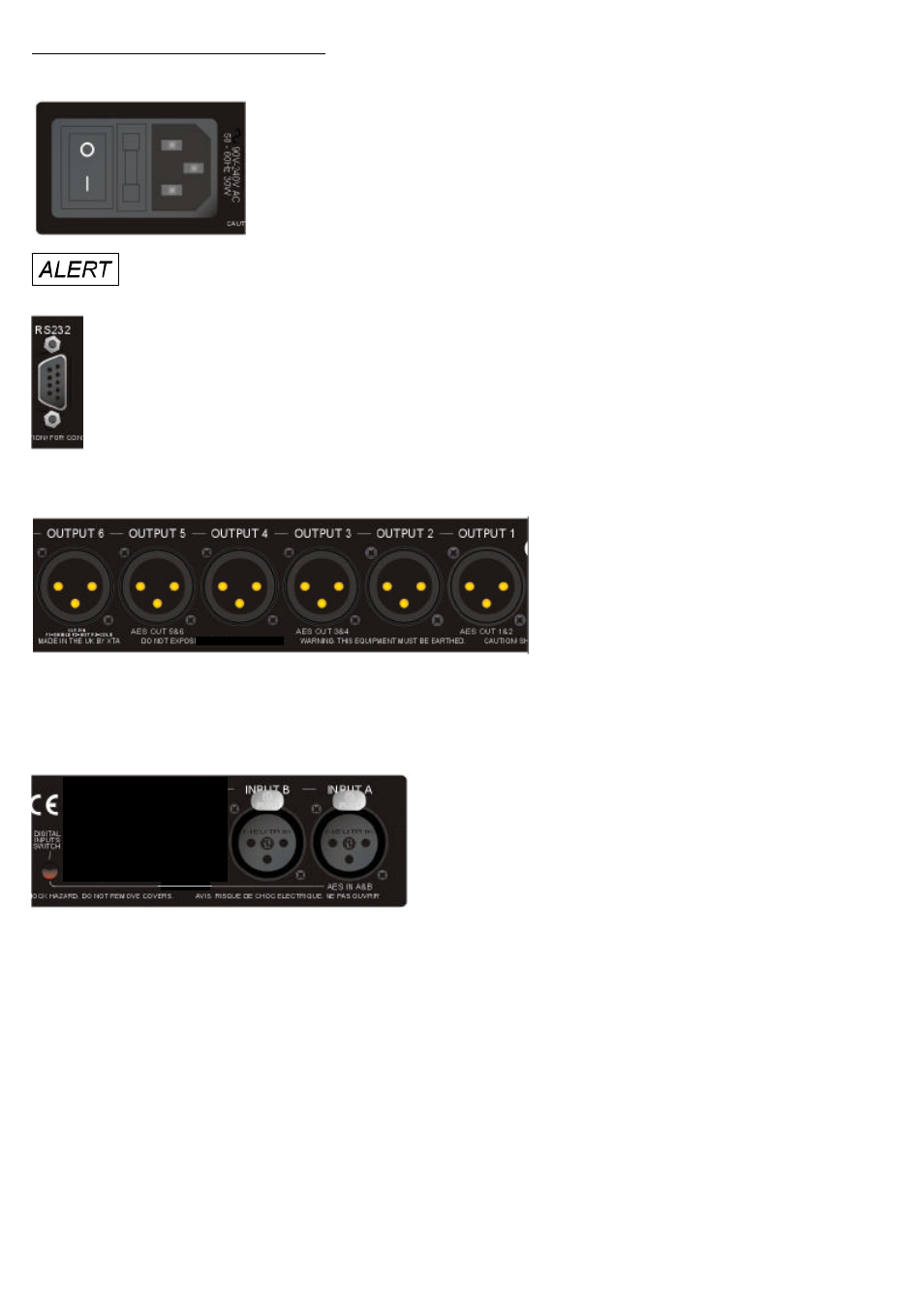 Rear panel connections | FBT QUBE SP27 User Manual | Page 10 / 44