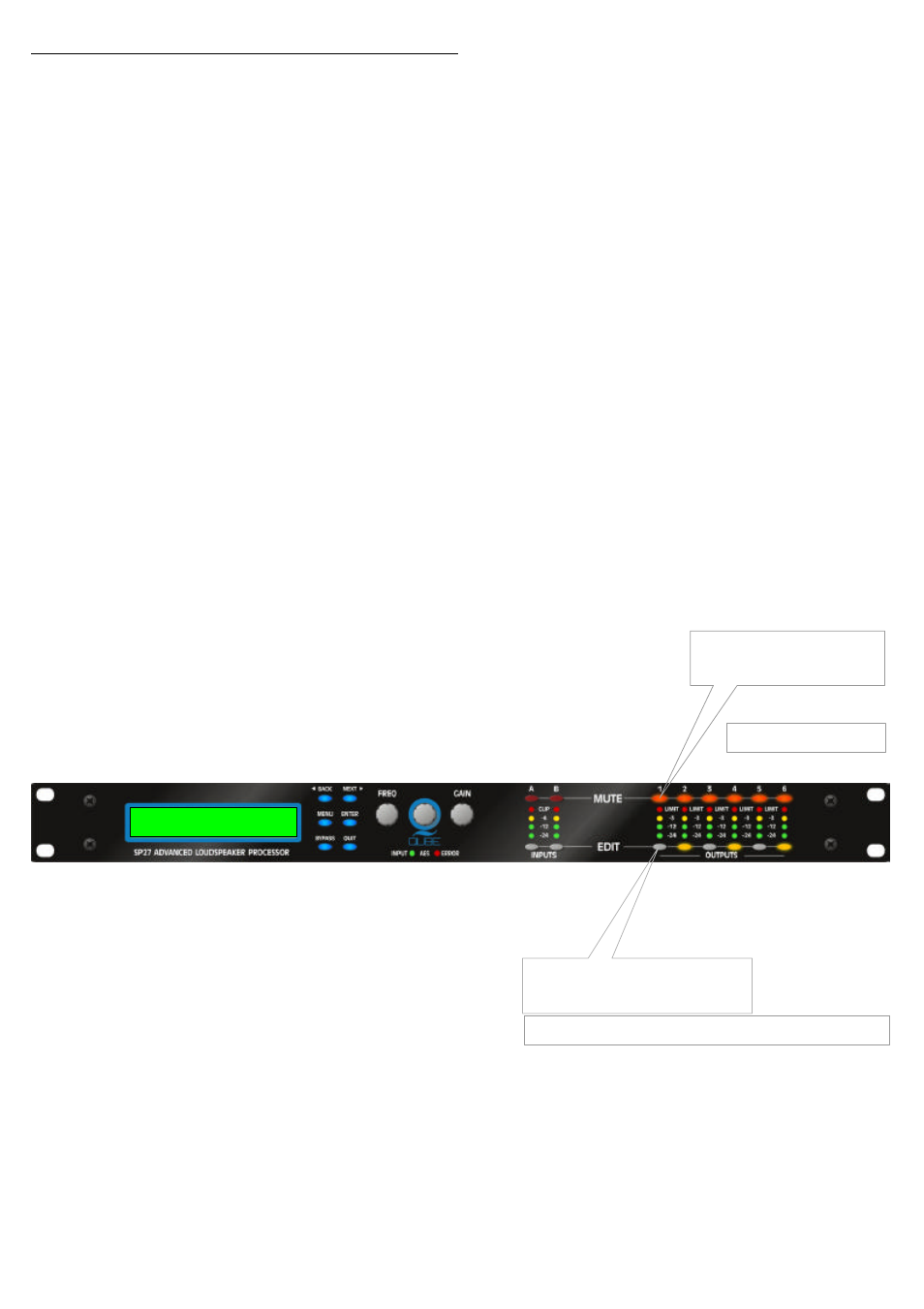 Input ganging and output ganging | FBT QUBE SP27 User Manual | Page 19 / 44
