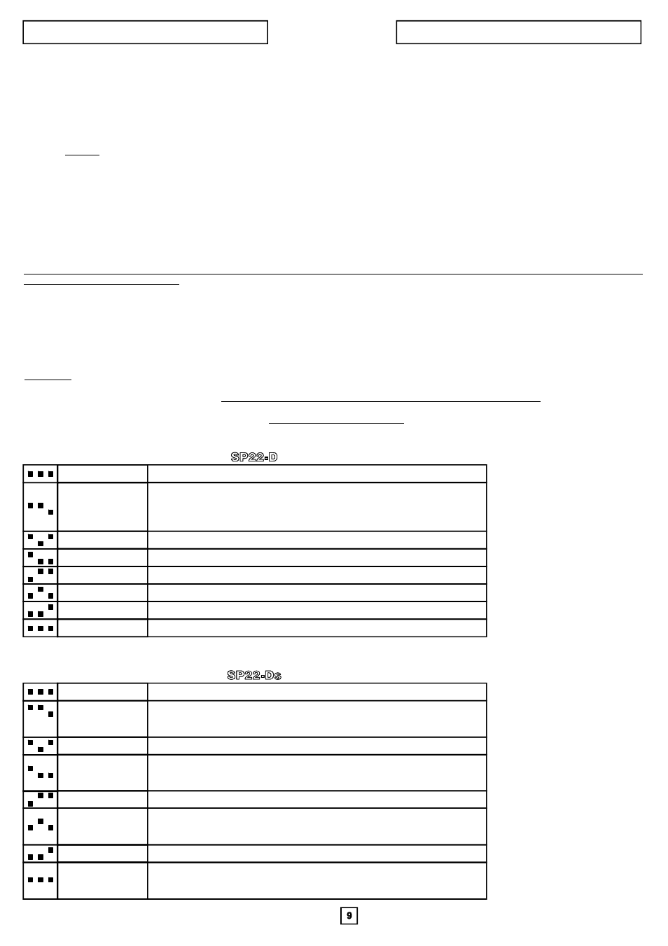 Digital controllers sp 22d / sp 22ds | FBT QUBE PA User Manual | Page 10 / 16