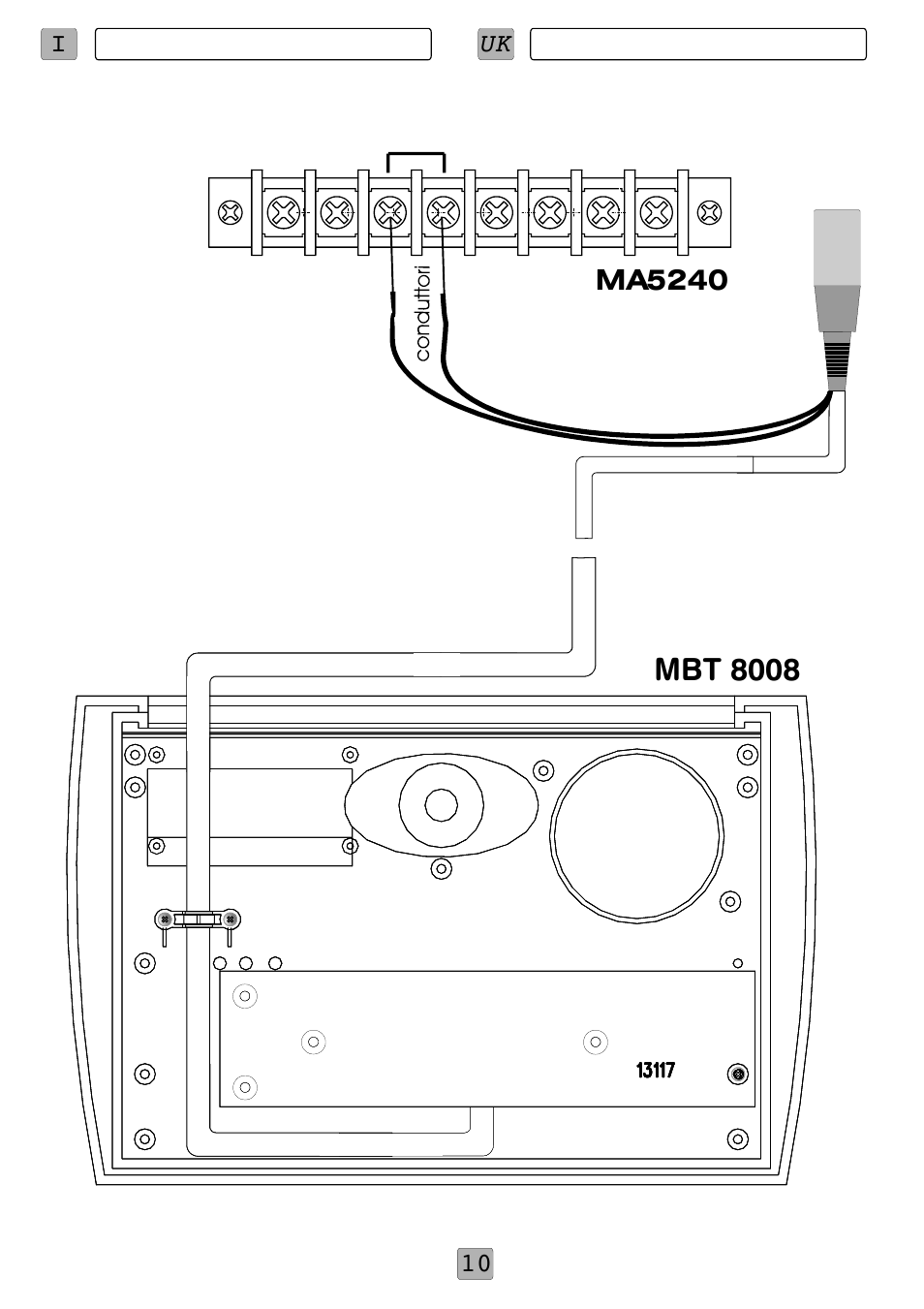 Mbt 8008, Ma5240 | FBT MBT 8008 User Manual | Page 12 / 28