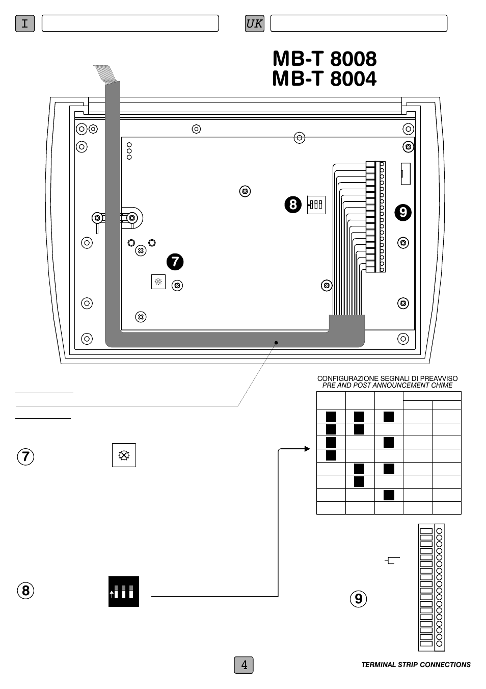 Iuk 4 | FBT MBT 8008 User Manual | Page 6 / 28