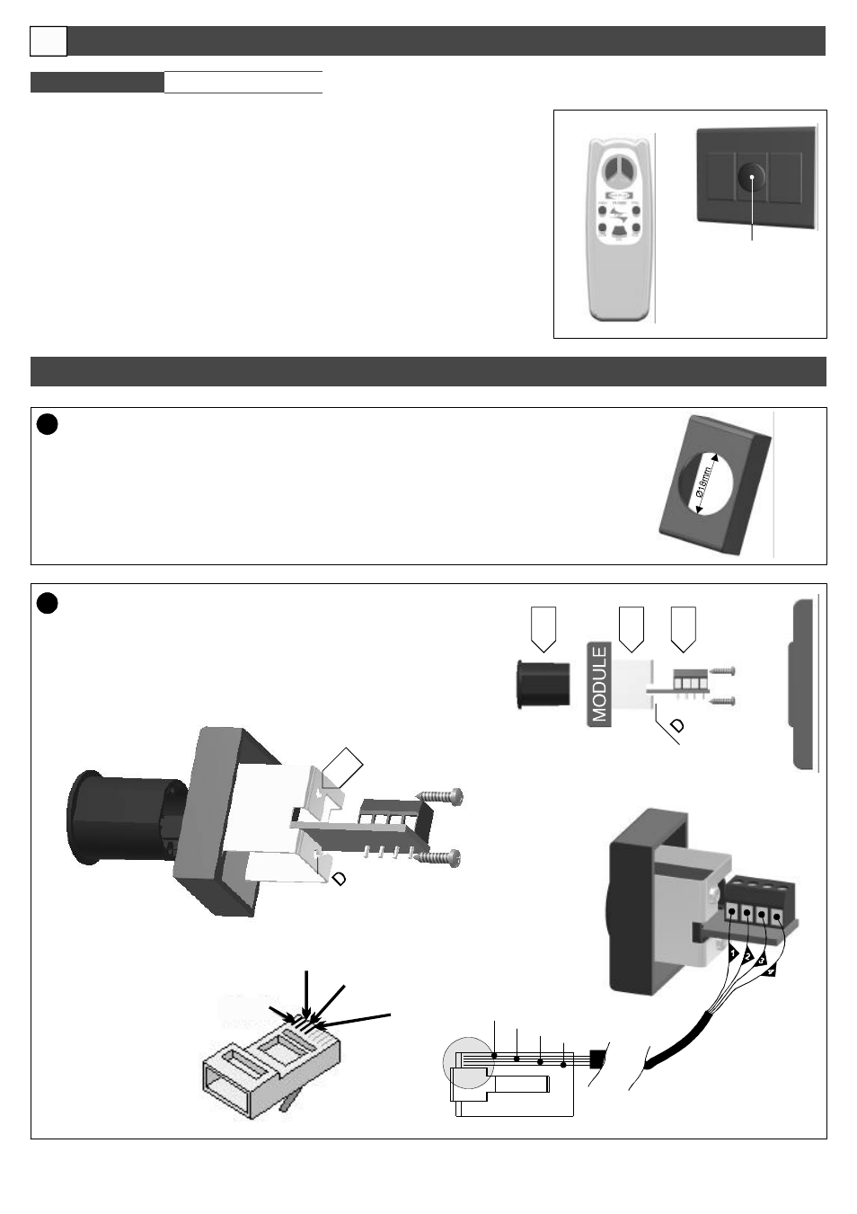 Pin 2 pin 1 pin 3 pin 4, Remote controls, Installation | FBT TRC-6000 User Manual | Page 3 / 6