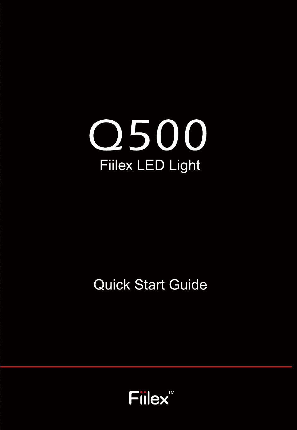 Fiilex Q500 User Manual | 10 pages