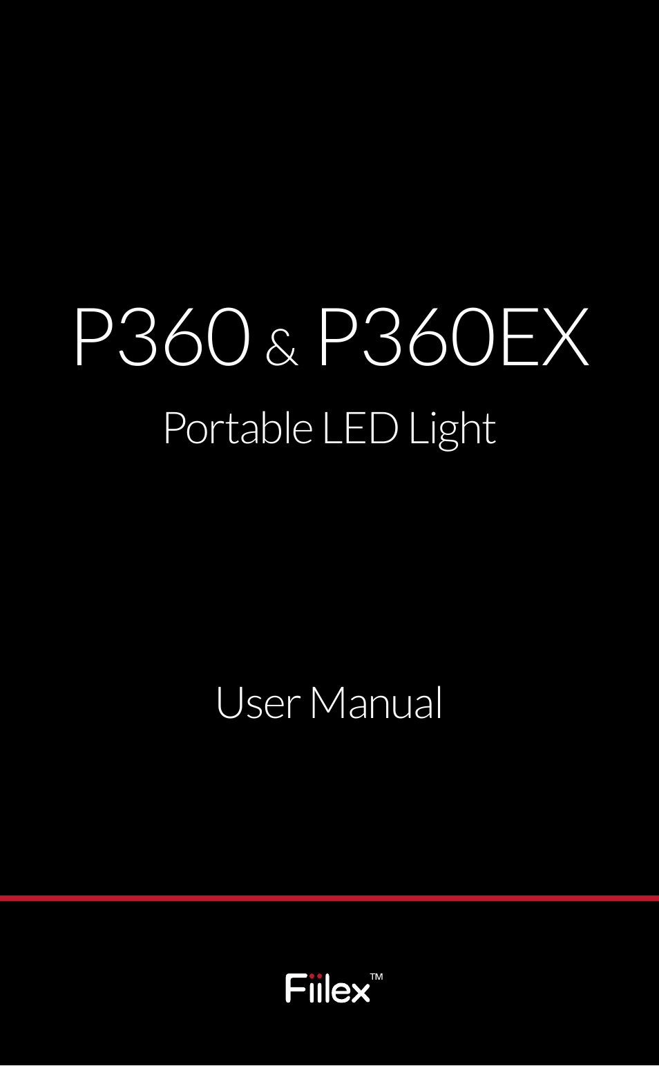 Fiilex P360EX User Manual | 12 pages