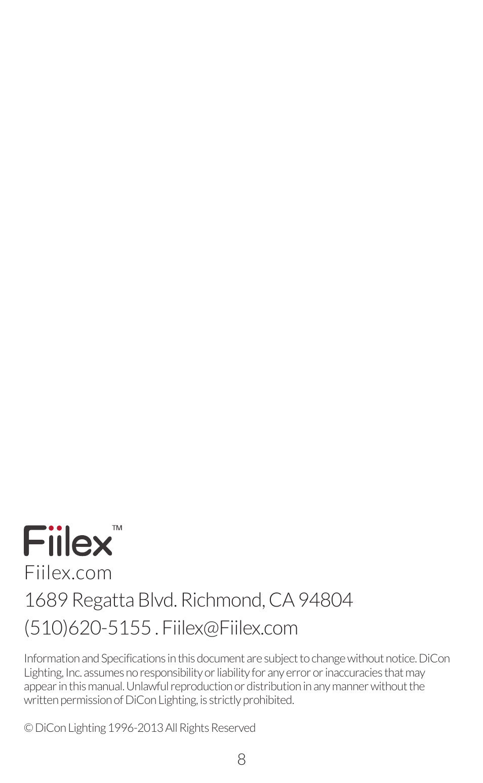 Fiilex P200 User Manual | Page 10 / 11