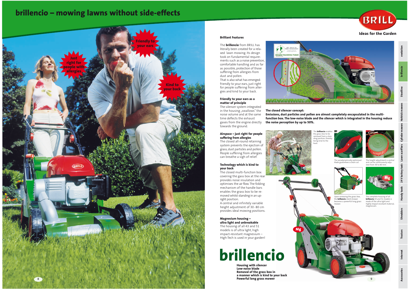 Brillencio, Brillencio – mowing lawns without side-effects | Brill Ideas 42 Series User Manual | Page 5 / 22