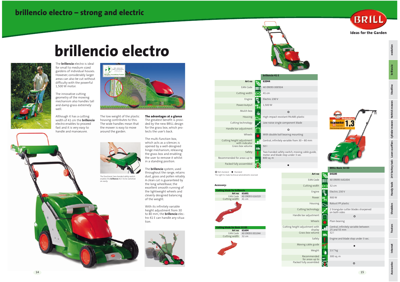 Brillencio electro, Brillencio electro – strong and electric | Brill Ideas 42 Series User Manual | Page 8 / 22