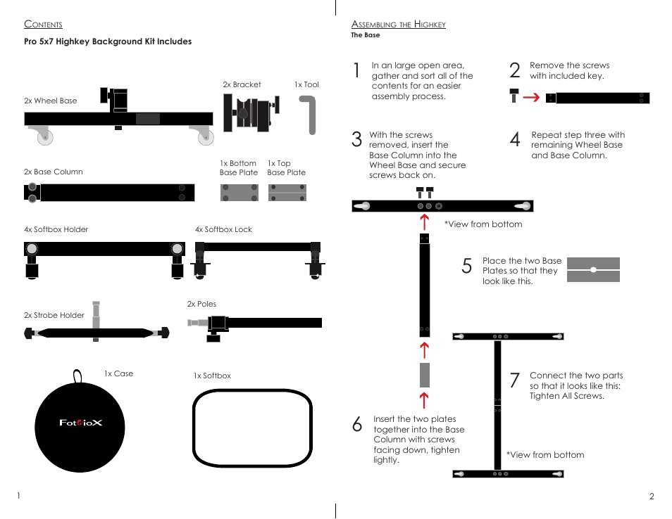 Fotodiox Pro Highkey User Manual | Page 2 / 4