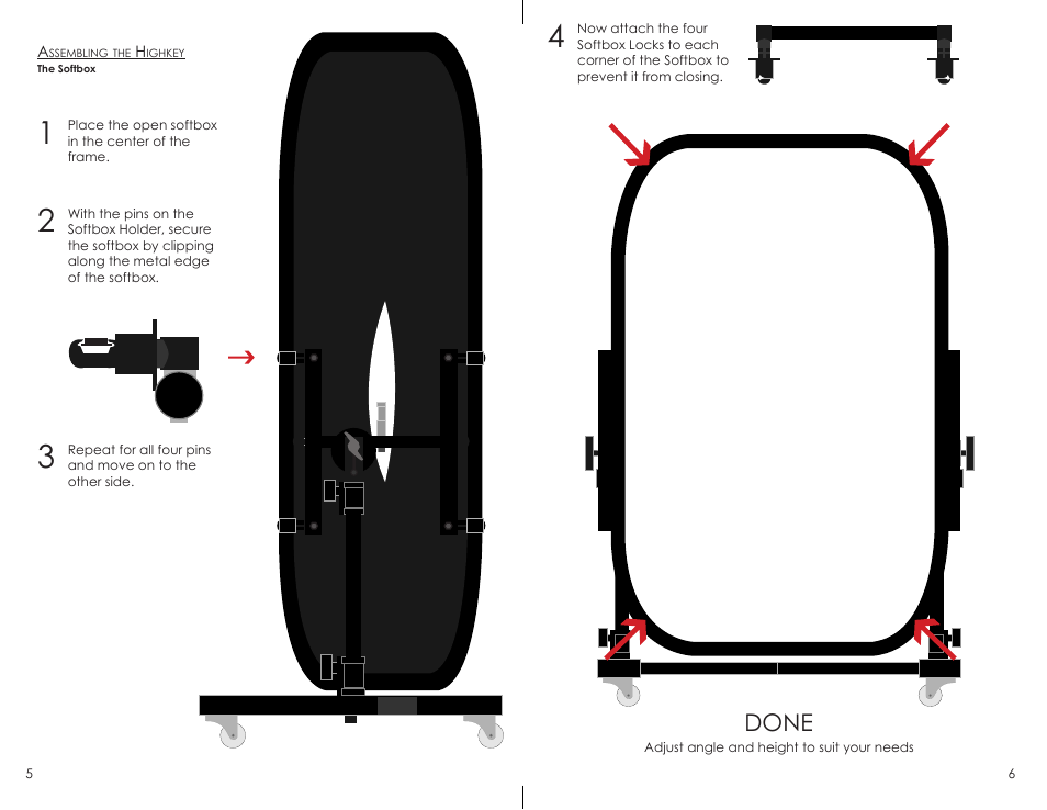 Done | Fotodiox Pro Highkey User Manual | Page 4 / 4