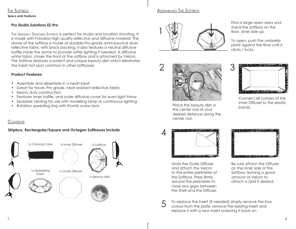 Fotodiox EZ Pro Softbox User Manual | Page 2 / 2