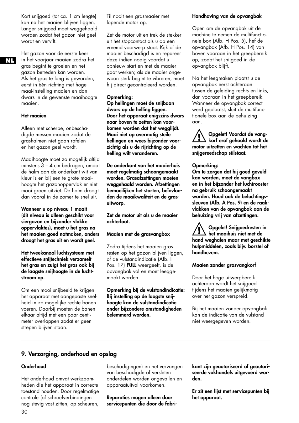 Brill 33 EF User Manual | Page 30 / 72