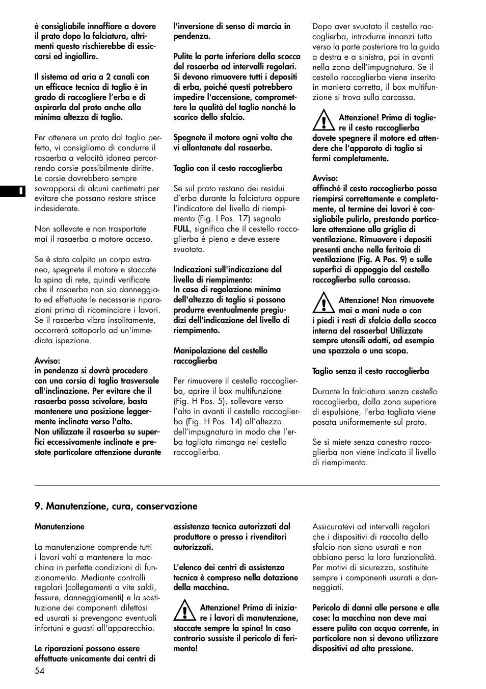 Brill 33 EF User Manual | Page 54 / 72