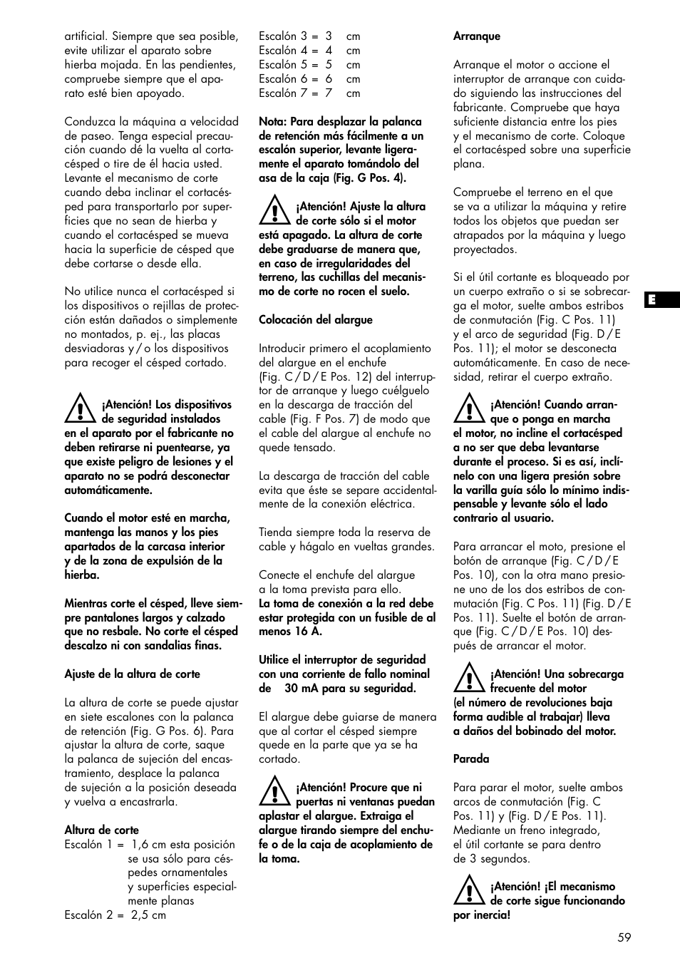 Brill 33 EF User Manual | Page 59 / 72