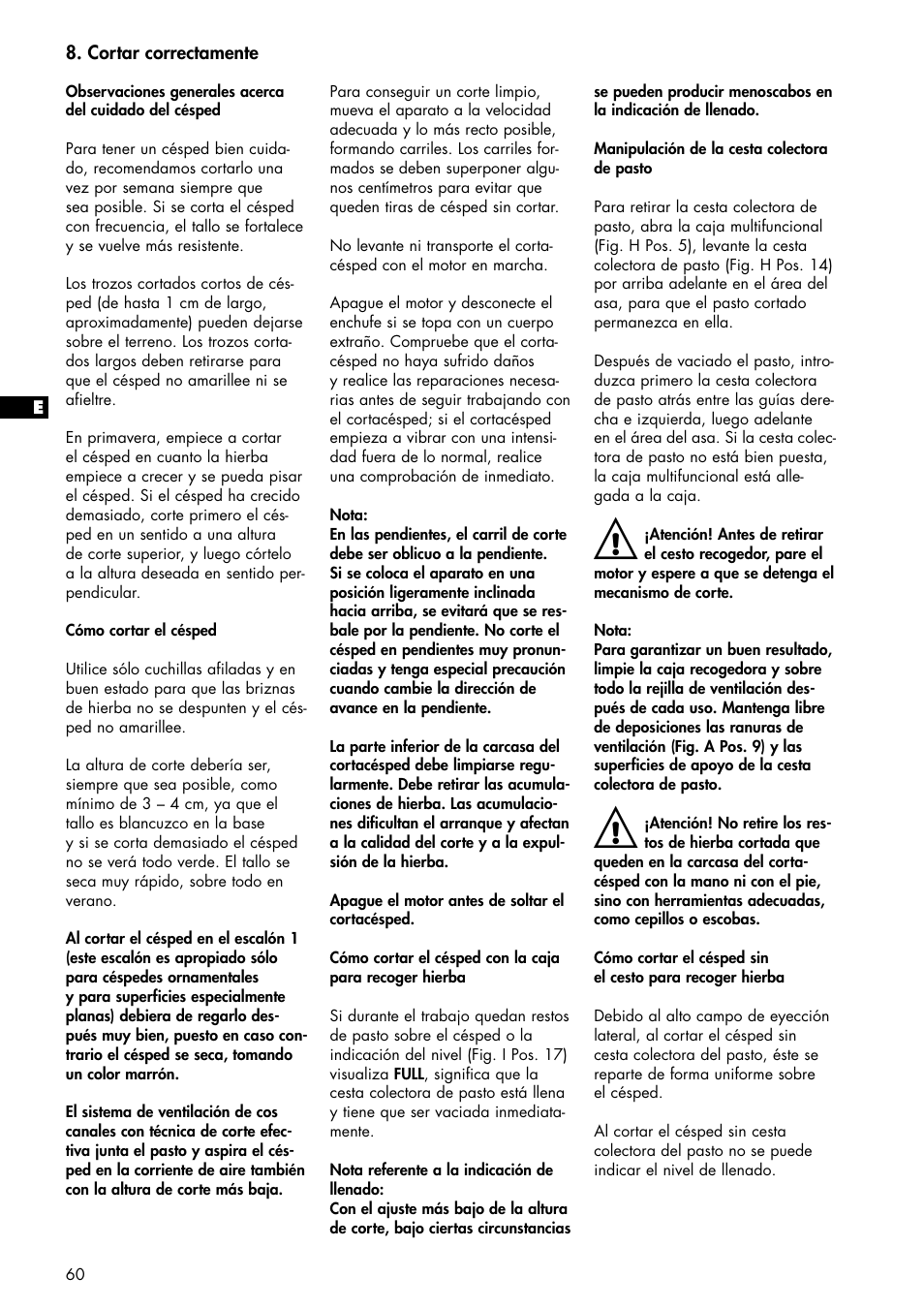 Brill 33 EF User Manual | Page 60 / 72