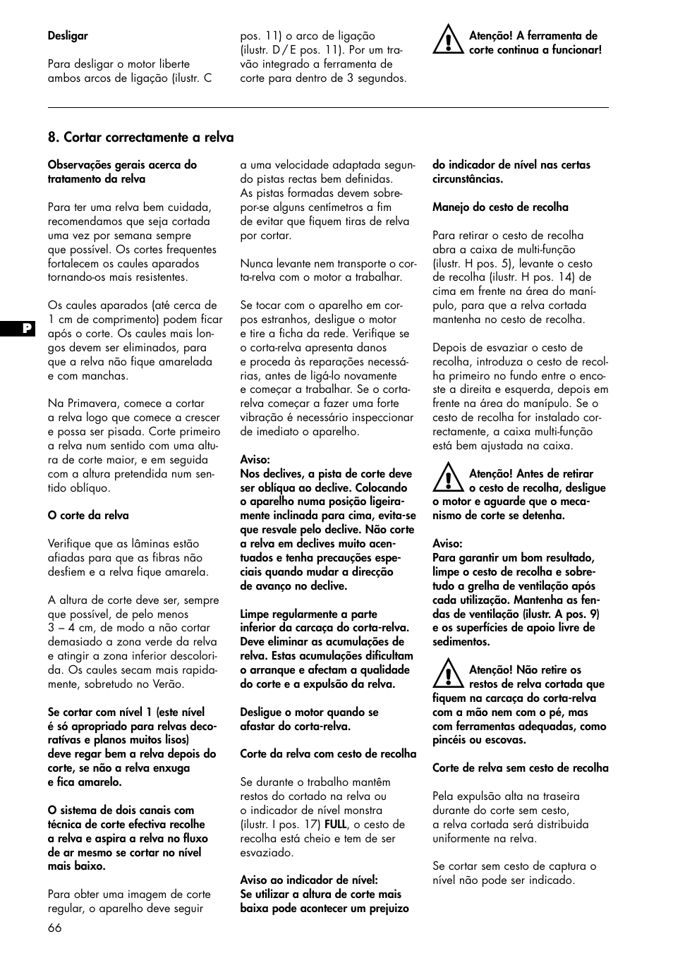 Brill 33 EF User Manual | Page 66 / 72