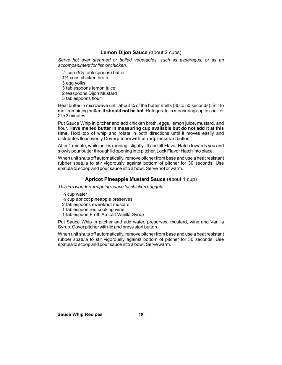 Gastroback 42414 Automatic Milk-foamer and sauces maker User Manual | Page 18 / 32