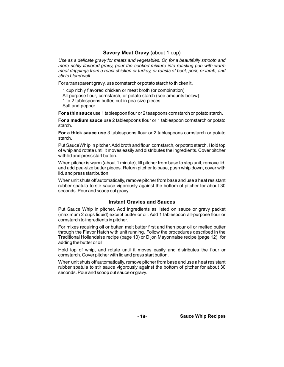 Gastroback 42414 Automatic Milk-foamer and sauces maker User Manual | Page 19 / 32