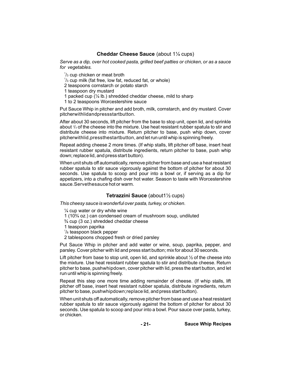 Gastroback 42414 Automatic Milk-foamer and sauces maker User Manual | Page 21 / 32