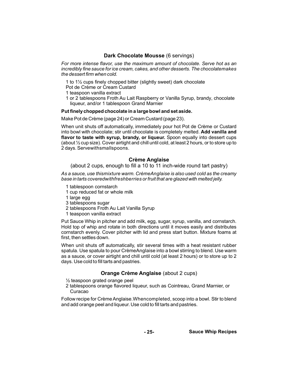 Gastroback 42414 Automatic Milk-foamer and sauces maker User Manual | Page 25 / 32