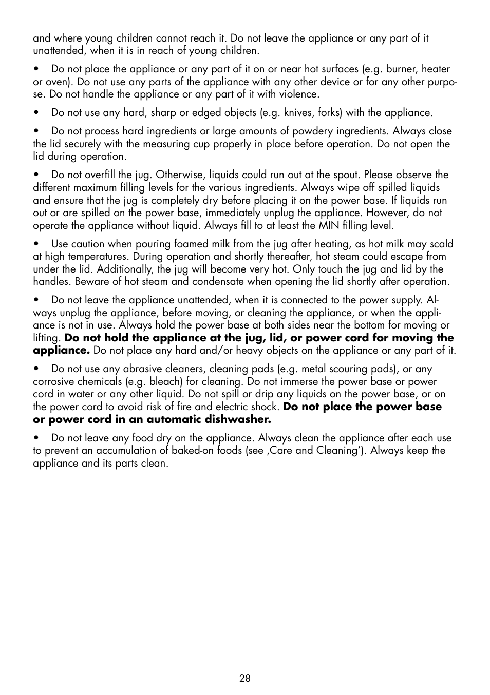 Gastroback 42360 Latte Art Milk Frother Advanced User Manual | Page 6 / 22