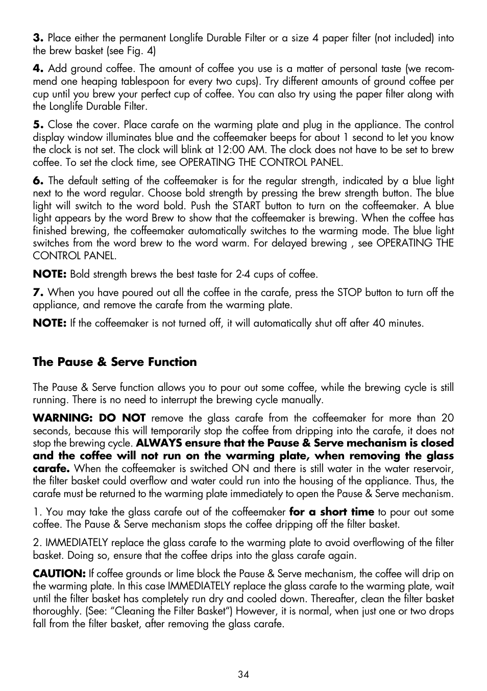 Gastroback 42705 Design Coffee Aroma Pro User Manual | Page 14 / 20