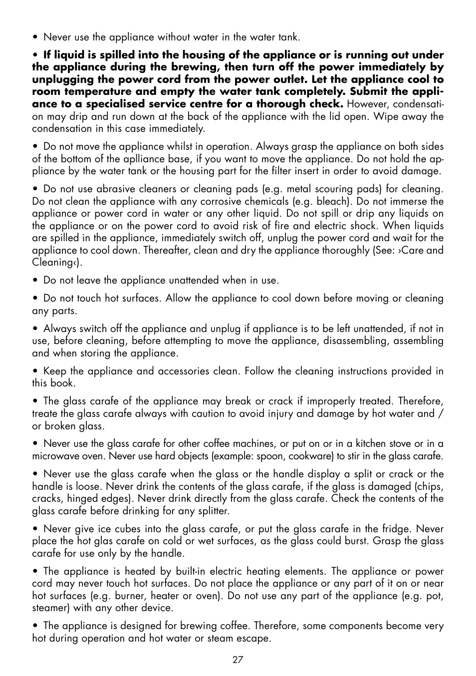 Gastroback 42705 Design Coffee Aroma Pro User Manual | Page 7 / 20