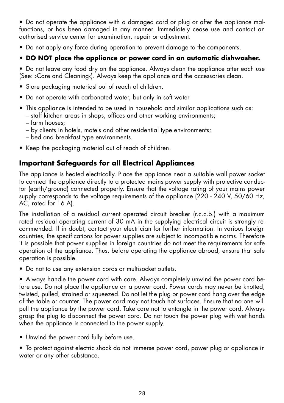 Gastroback 42705 Design Coffee Aroma Pro User Manual | Page 8 / 20