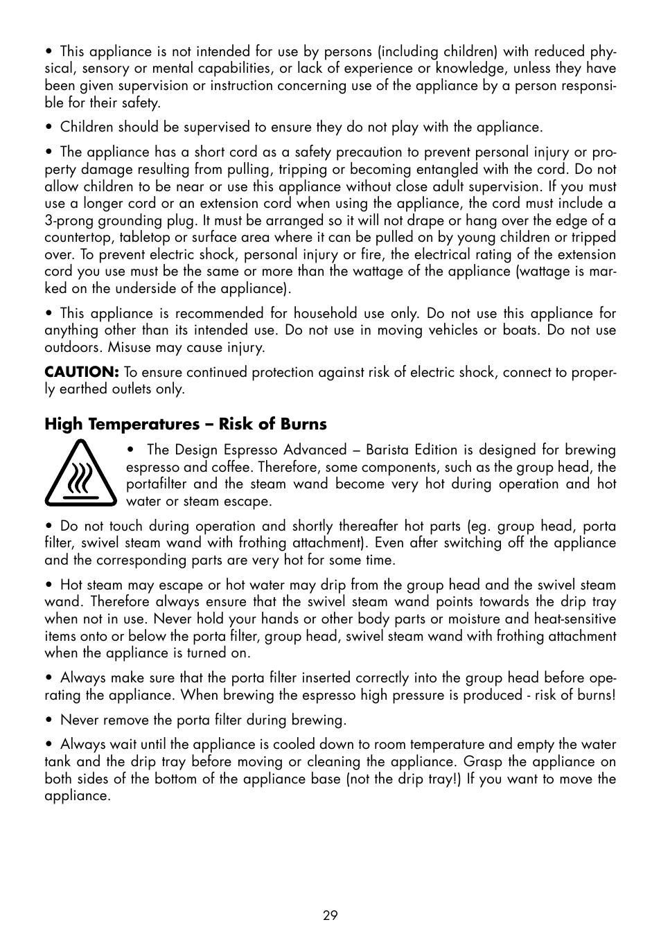 Gastroback 42705 Design Coffee Aroma Pro User Manual | Page 9 / 20