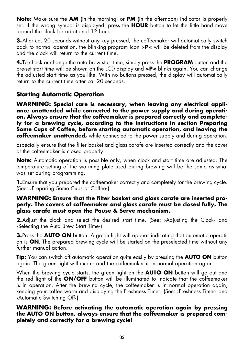 Gastroback 42700 Design Coffee Electronic User Manual | Page 12 / 18