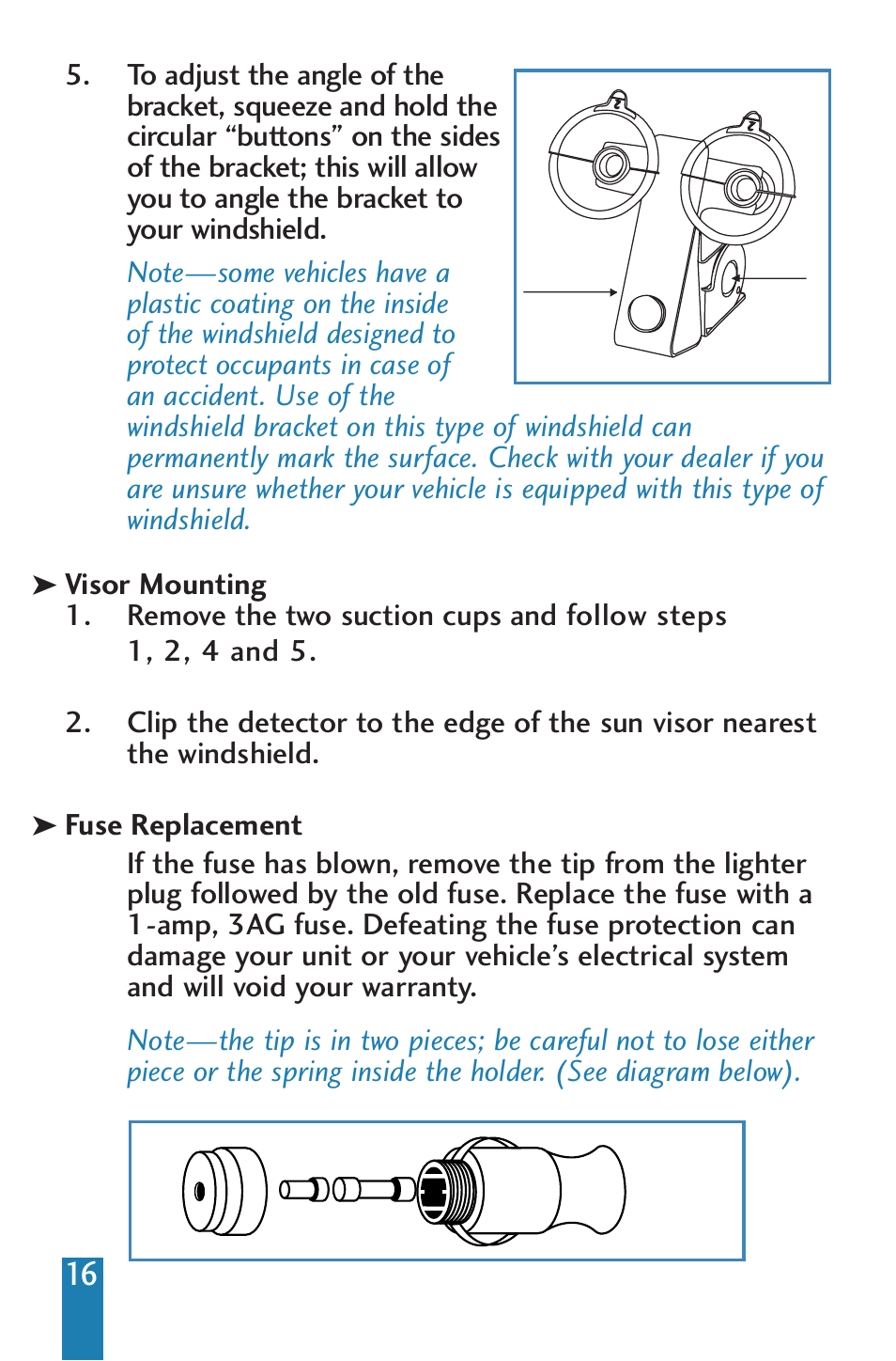 Beltronics V985 User Manual | Page 18 / 32