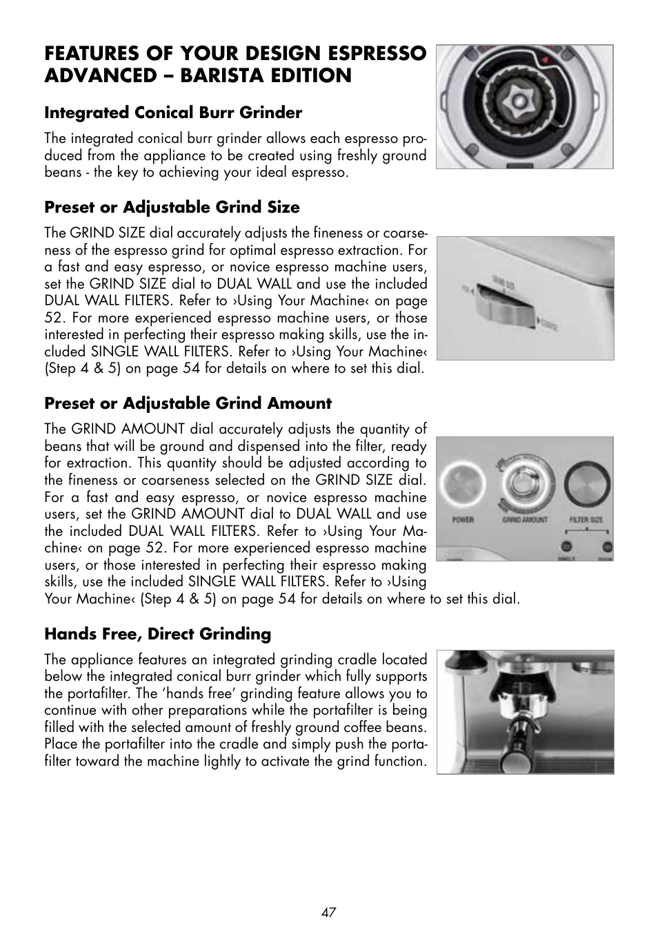 Gastroback 42620 Design Espresso Advanced - Barista Edition User Manual | Page 11 / 36