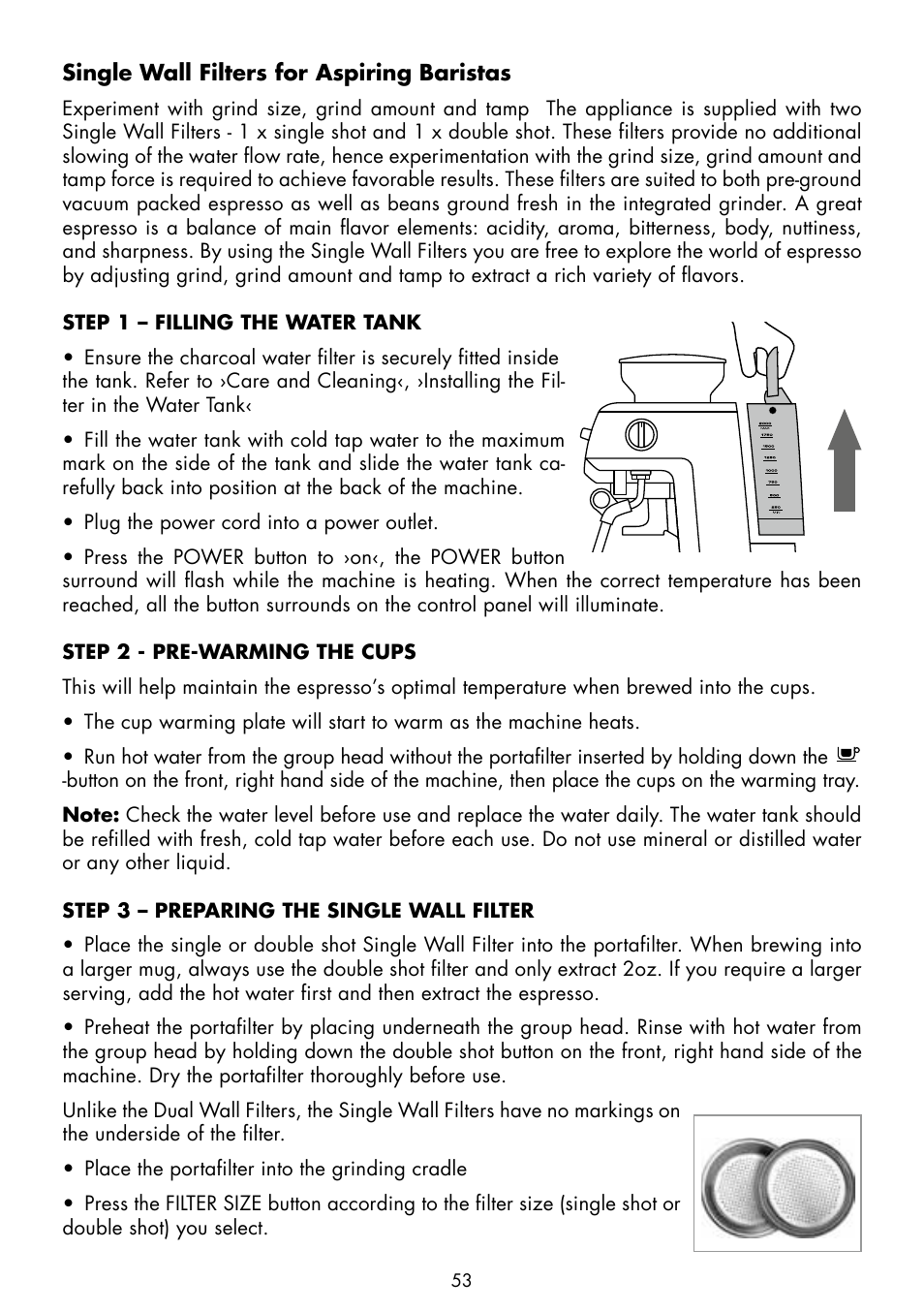 Gastroback 42620 Design Espresso Advanced - Barista Edition User Manual | Page 17 / 36