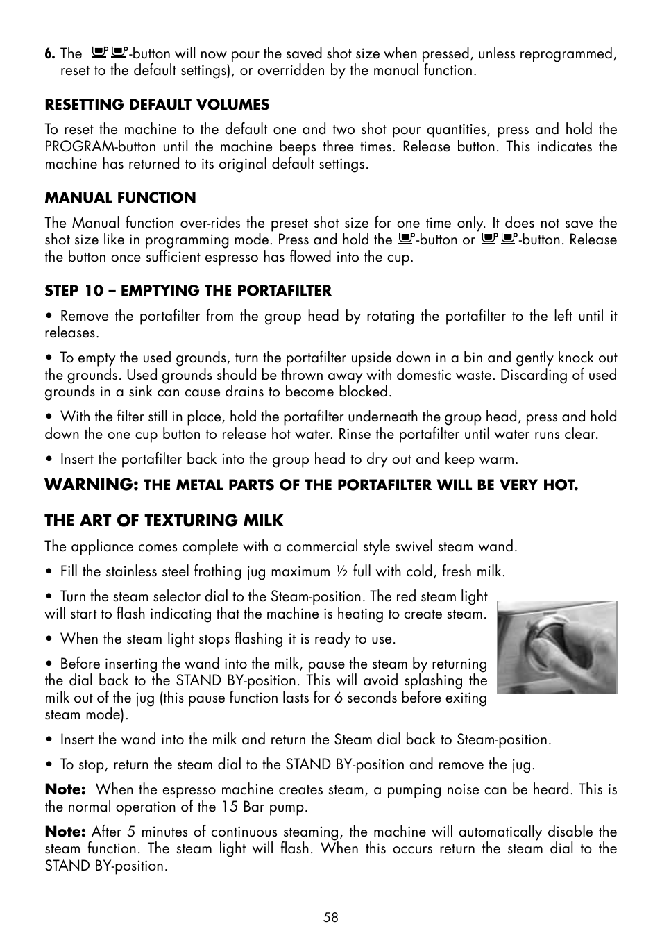Gastroback 42620 Design Espresso Advanced - Barista Edition User Manual | Page 22 / 36