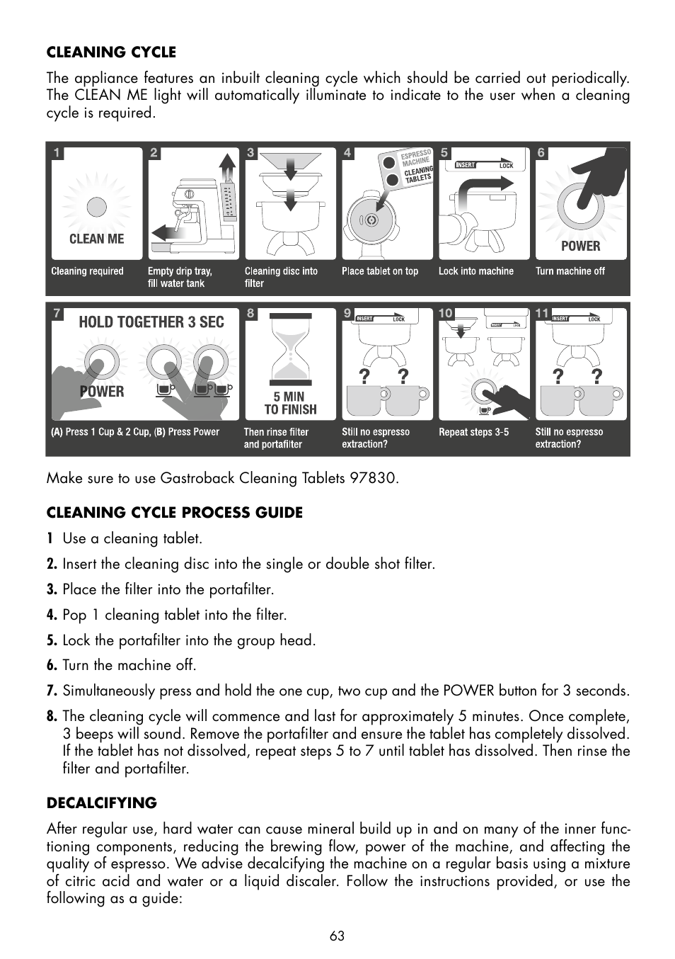 Gastroback 42620 Design Espresso Advanced - Barista Edition User Manual | Page 27 / 36