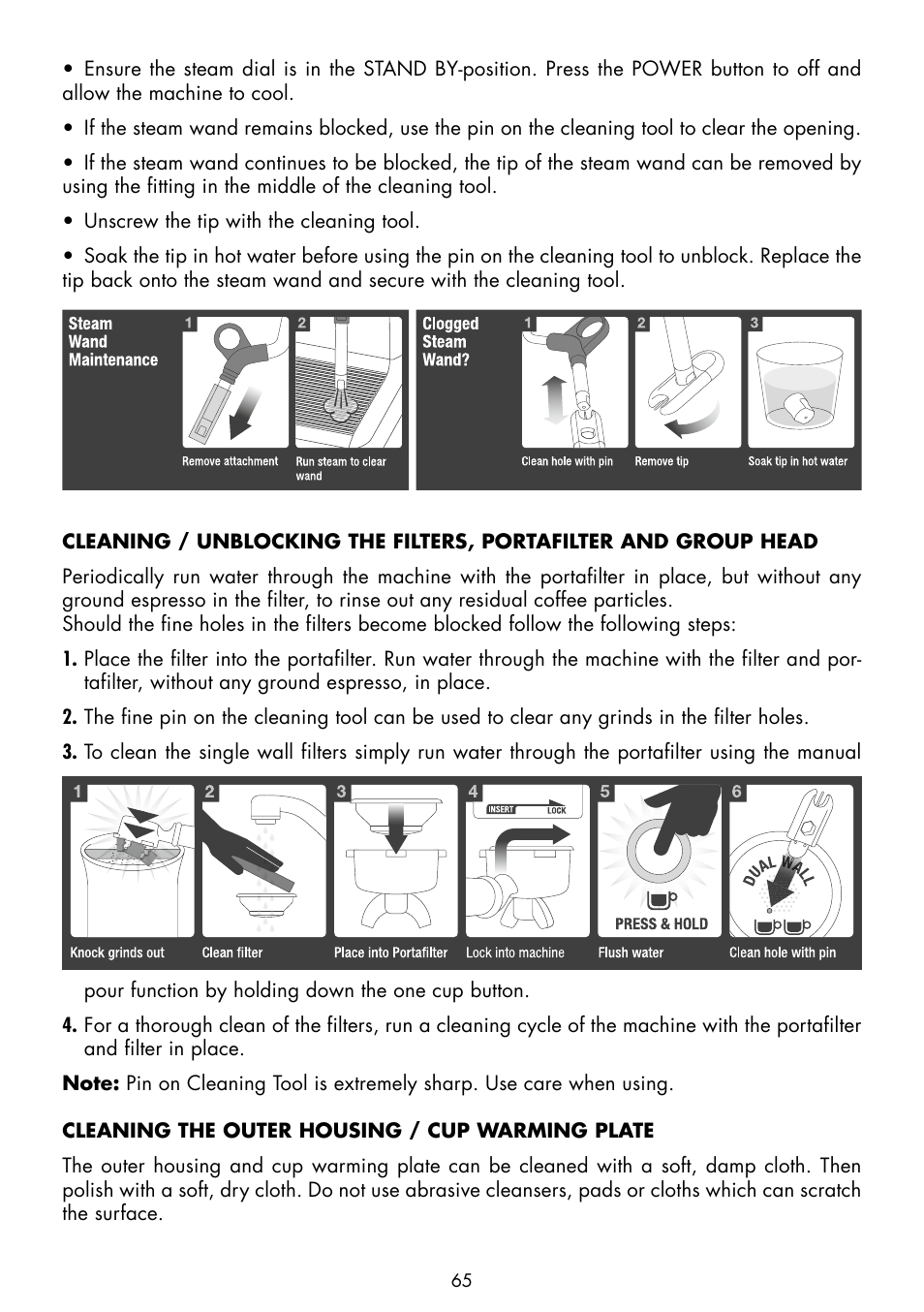 Gastroback 42620 Design Espresso Advanced - Barista Edition User Manual | Page 29 / 36