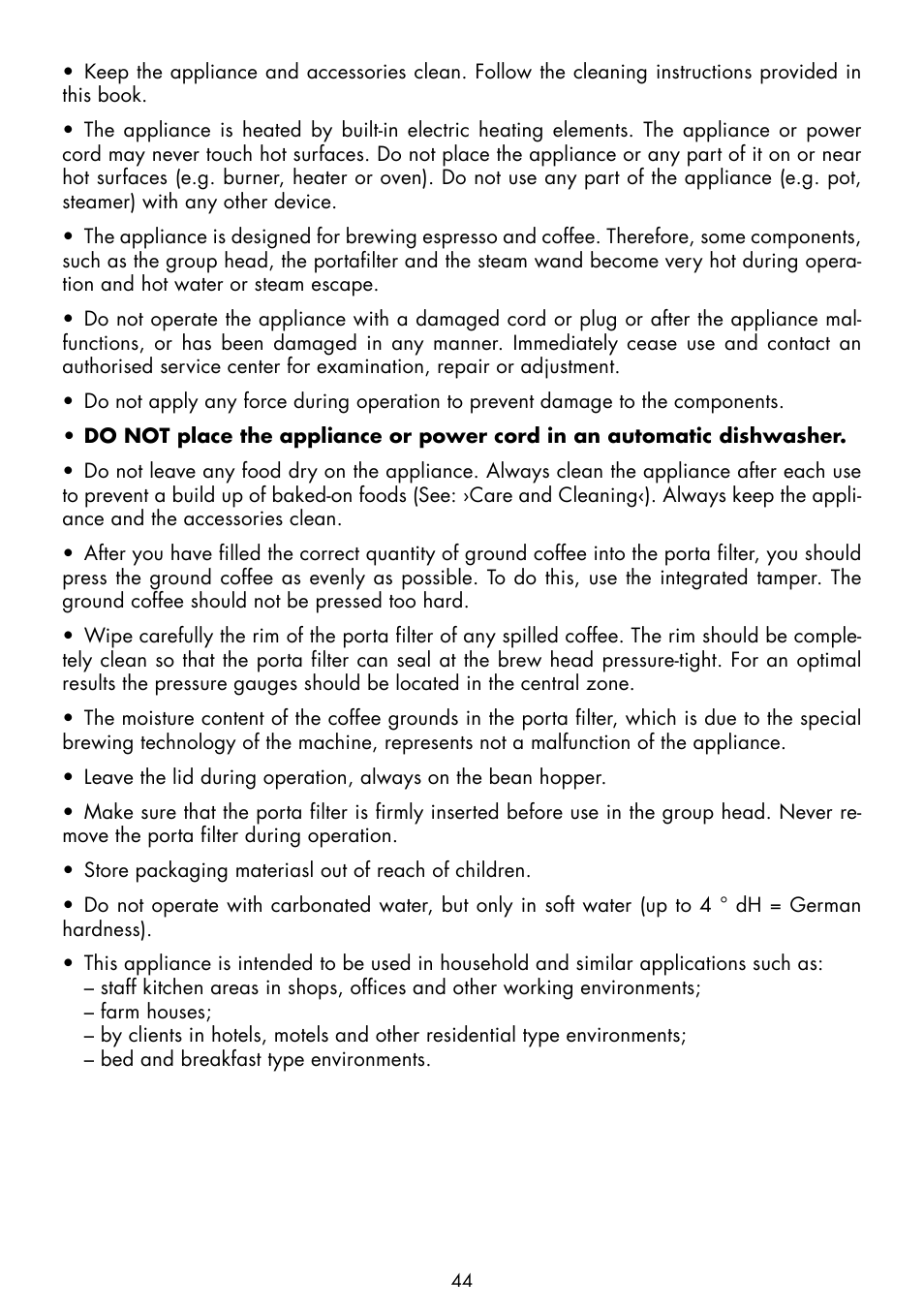 Gastroback 42620 Design Espresso Advanced - Barista Edition User Manual | Page 8 / 36