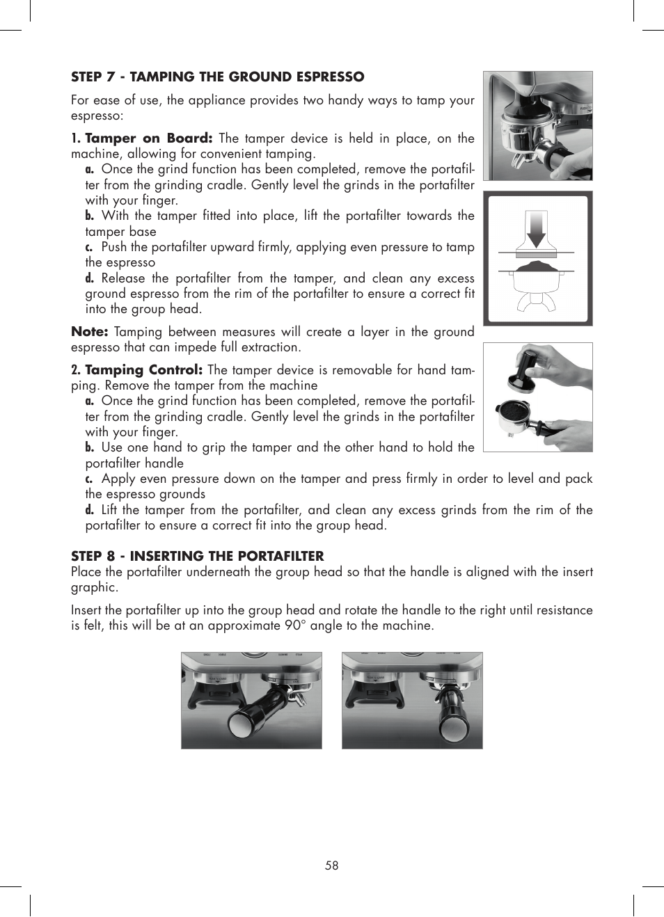 Gastroback 42612 Design Espresso Machine Advanced Pro G User Manual | Page 20 / 38