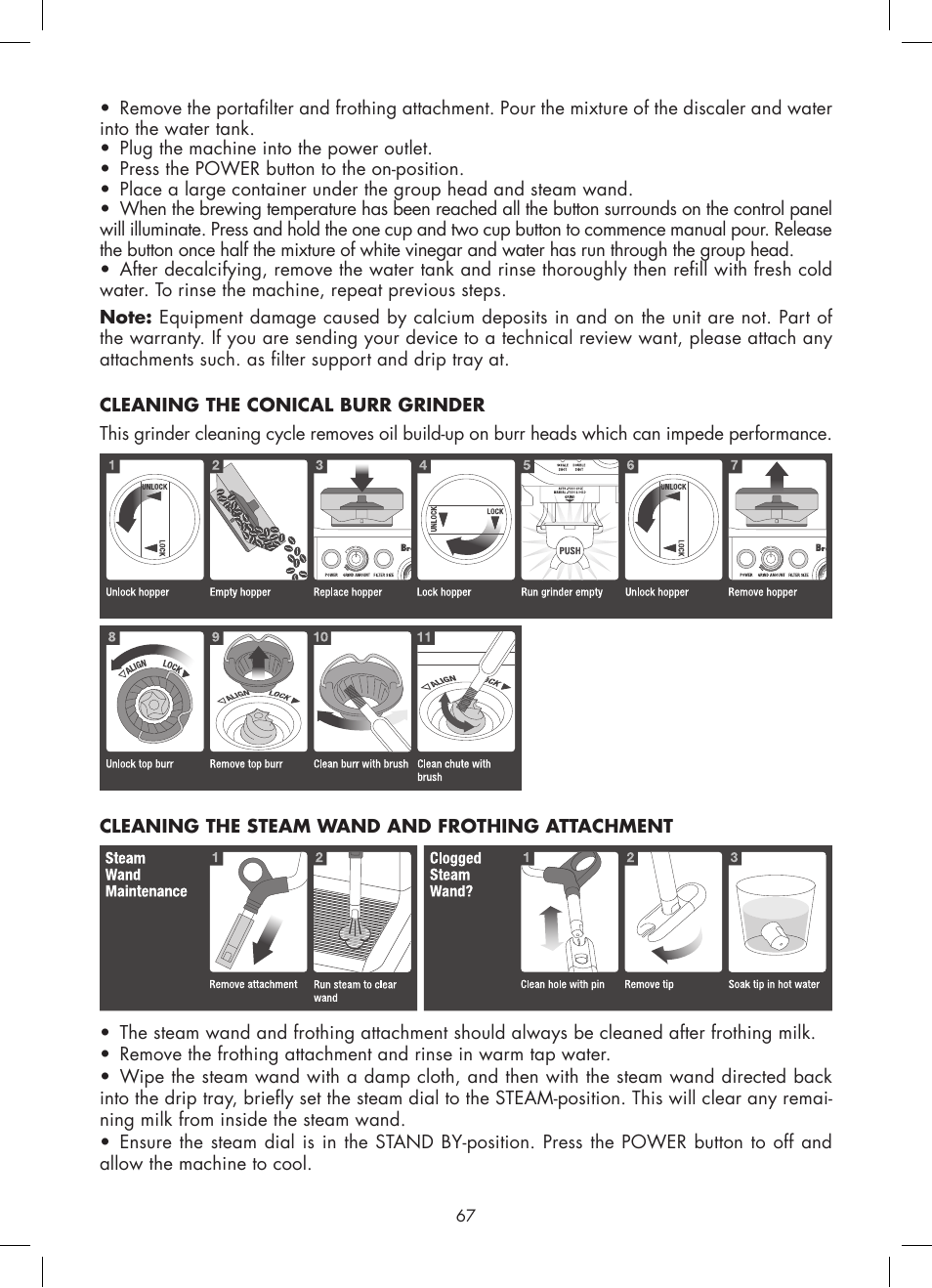 Gastroback 42612 Design Espresso Machine Advanced Pro G User Manual | Page 29 / 38