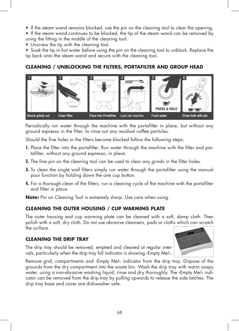 Gastroback 42612 Design Espresso Machine Advanced Pro G User Manual | Page 30 / 38