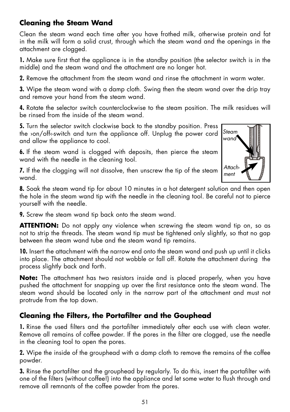Gastroback 42606 Design Espresso Plus User Manual | Page 21 / 30