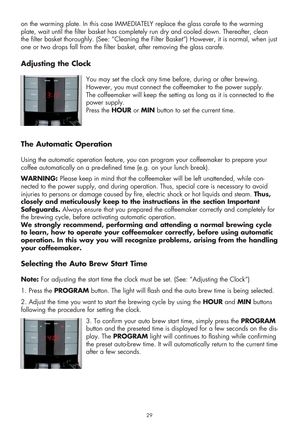 Gastroback 42703 Design Coffee Aroma Plus User Manual | Page 11 / 18