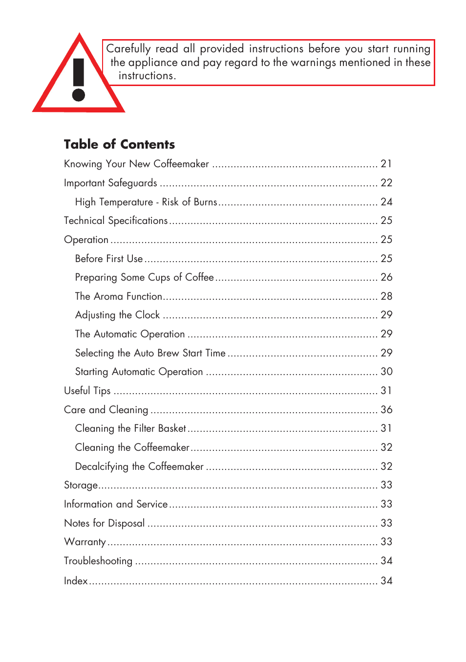 Gastroback 42703 Design Coffee Aroma Plus User Manual | Page 2 / 18
