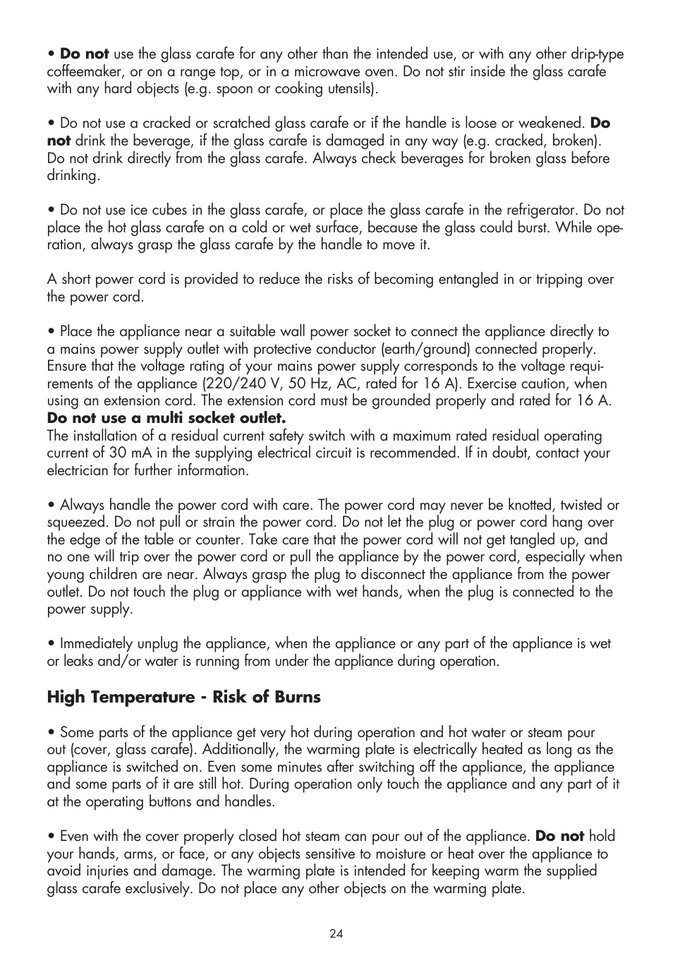 Gastroback 42703 Design Coffee Aroma Plus User Manual | Page 6 / 18