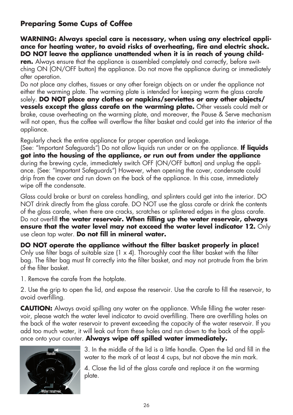 Gastroback 42703 Design Coffee Aroma Plus User Manual | Page 8 / 18