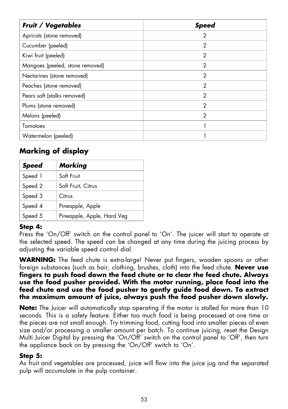 Gastroback 40138 Design Multi Juicer Digital - Smoothie User Manual | Page 15 / 36