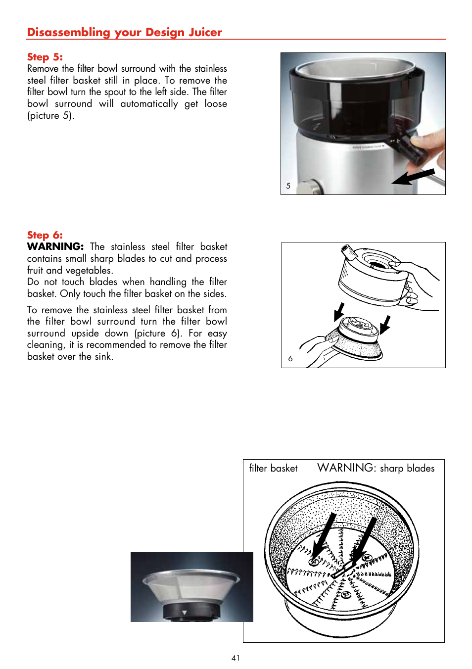 Gastroback 40123 Design Juicer User Manual | Page 11 / 26