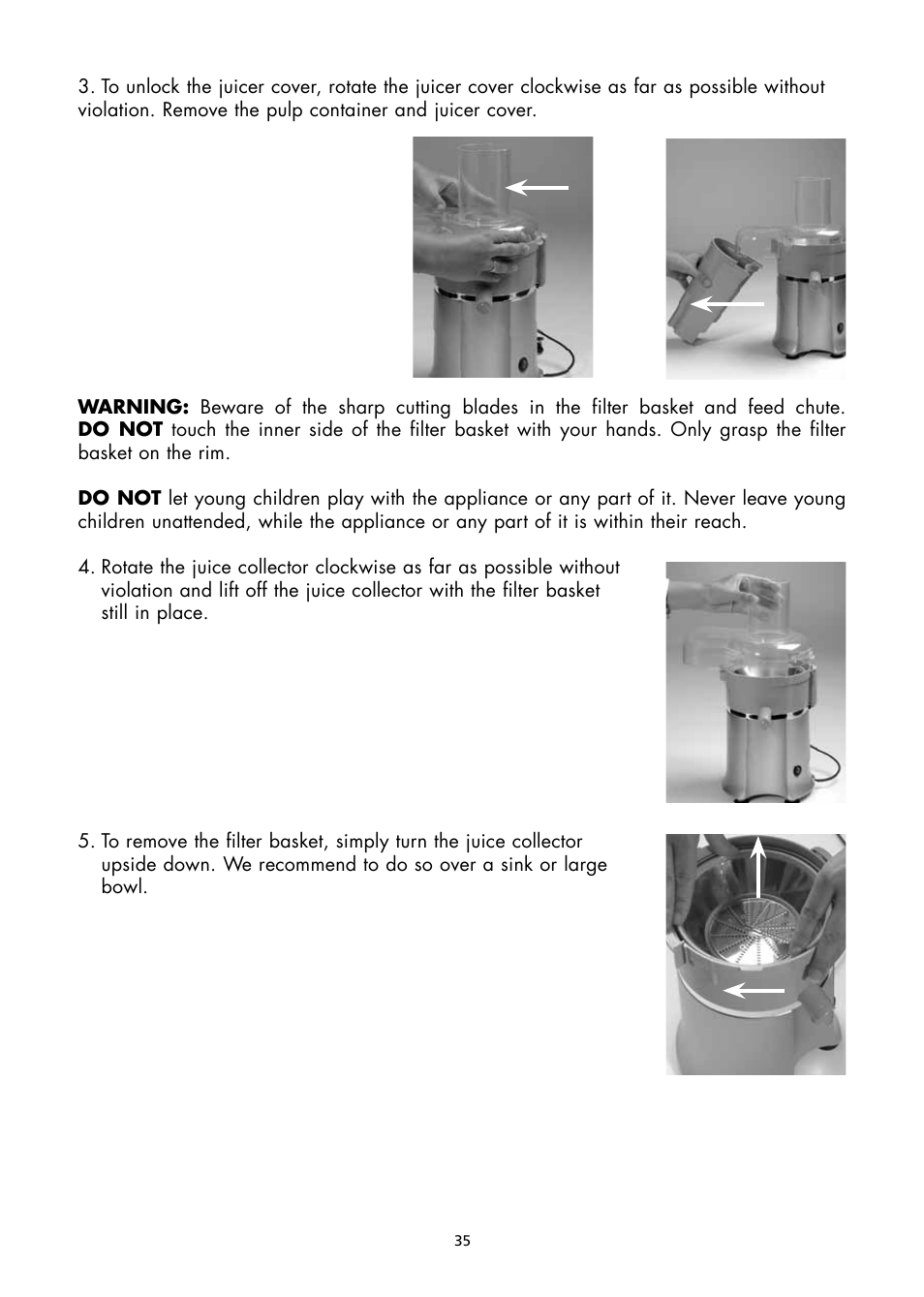 Gastroback 40117 Vital Juicer Pro User Manual | Page 11 / 24