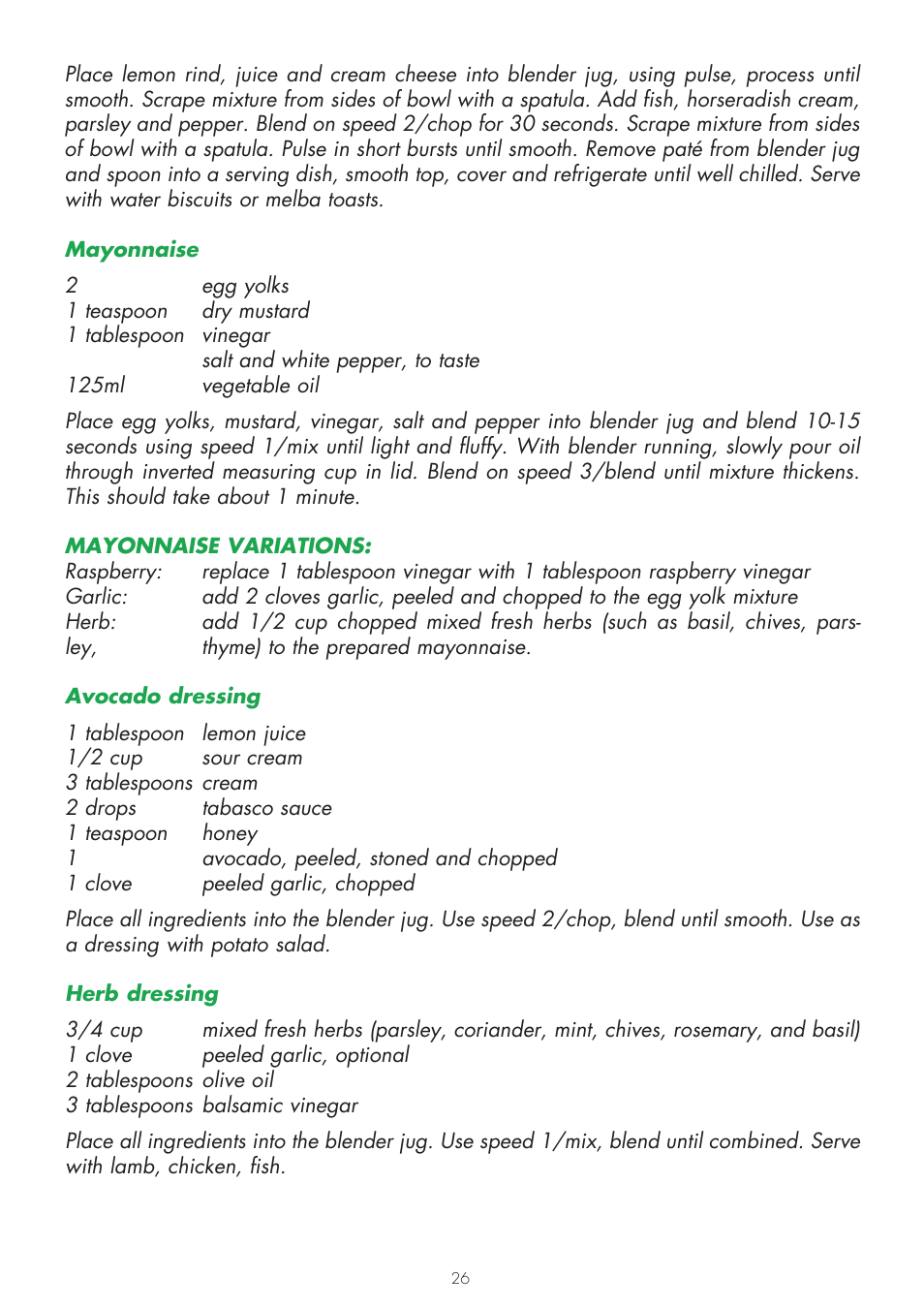 Gastroback 41000 Design Mixer Advanced User Manual | Page 26 / 44