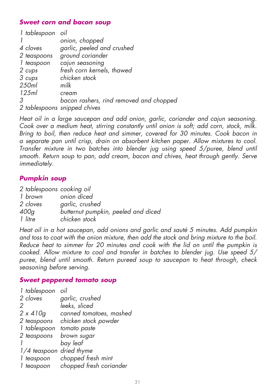Gastroback 41000 Design Mixer Advanced User Manual | Page 31 / 44