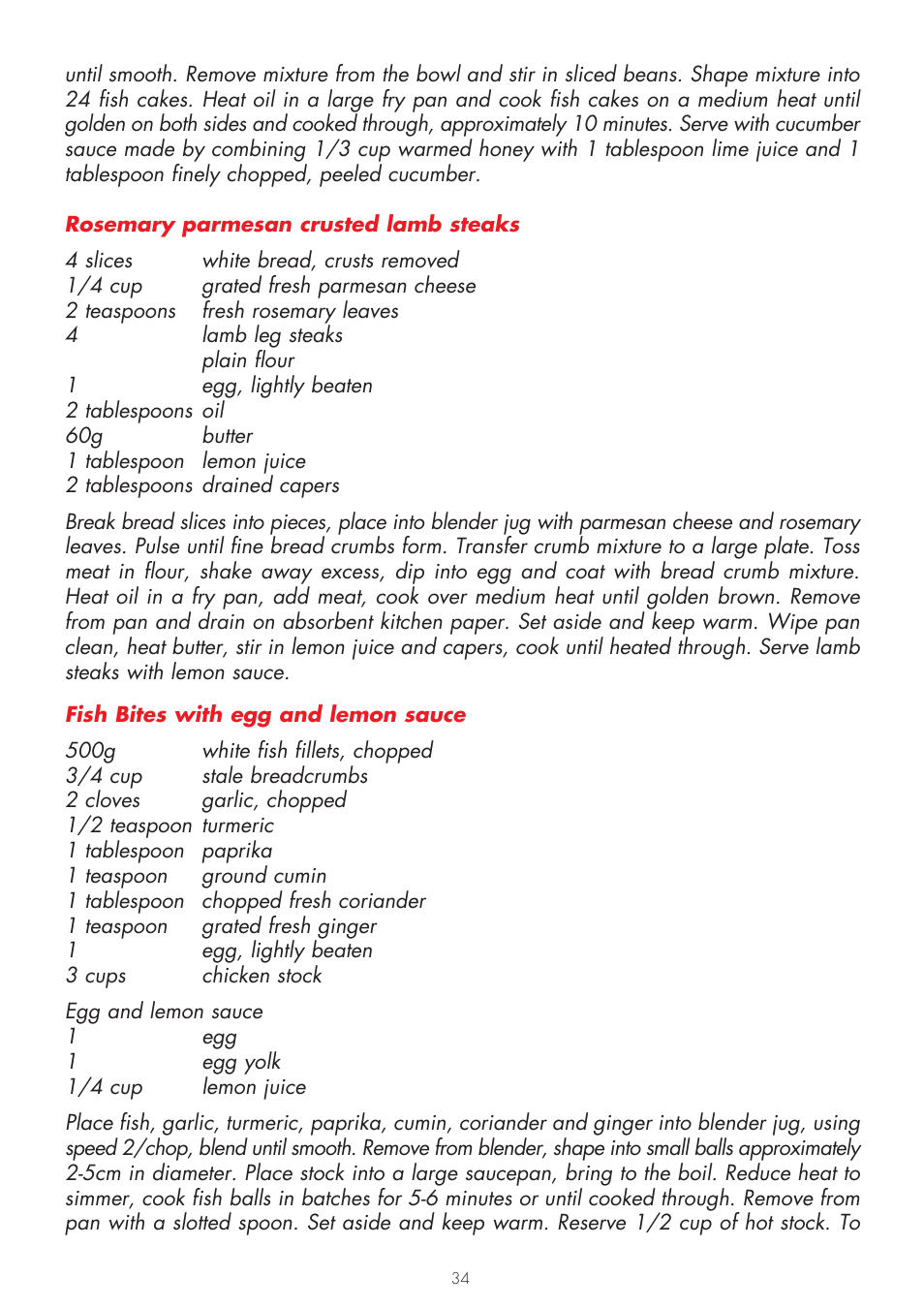 Gastroback 41000 Design Mixer Advanced User Manual | Page 34 / 44